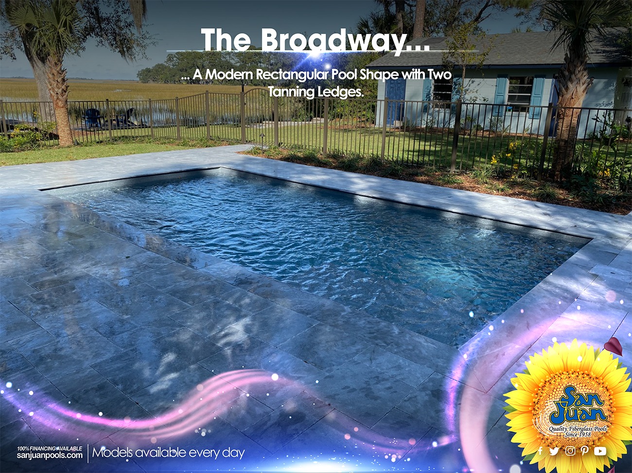 Wichita Pools - San Juan Fiberglass Pools - Broadway