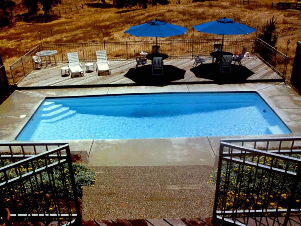Wichita Pools - Latham Fiberglass Pools - Delray - 3