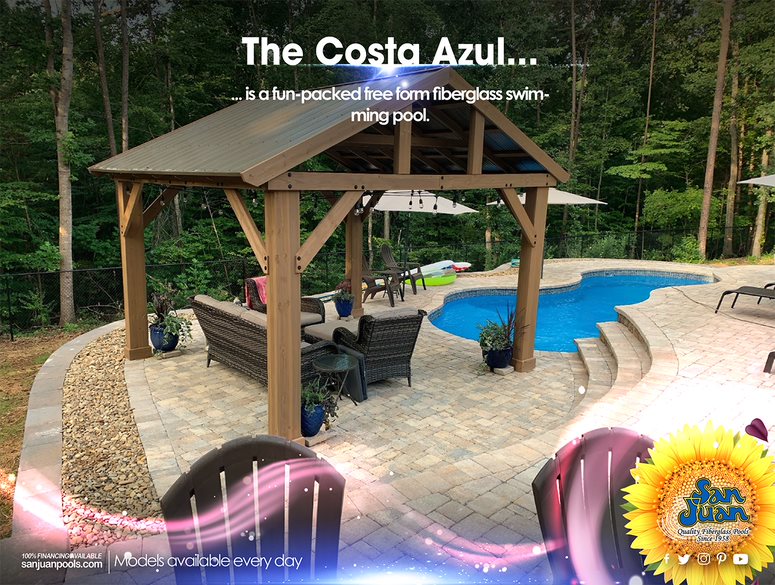 Wichita Pools - San Juan Fiberglass Pools - Costa Azul 2
