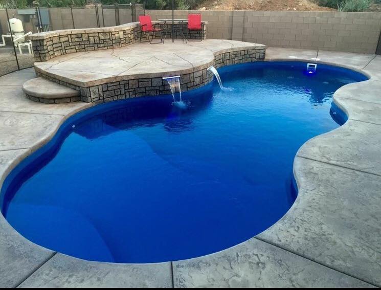 Wichita Pools - San Juan Fiberglass Pools - Costa Azul