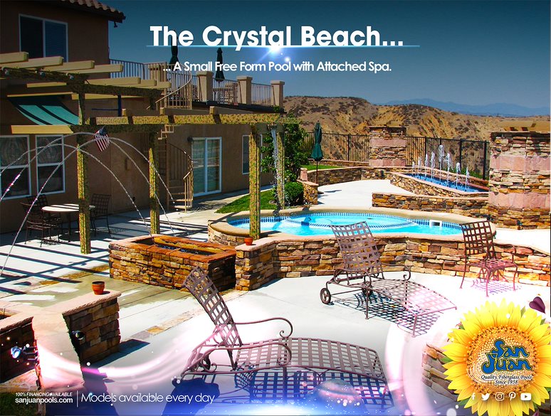 Wichita Pools - San Juan Fiberglass Pools - Crystal Beach