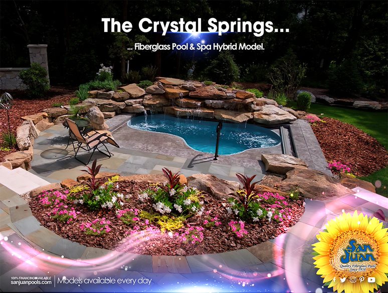Wichita Pools - San Juan Fiberglass Pools - Crystal Springs1