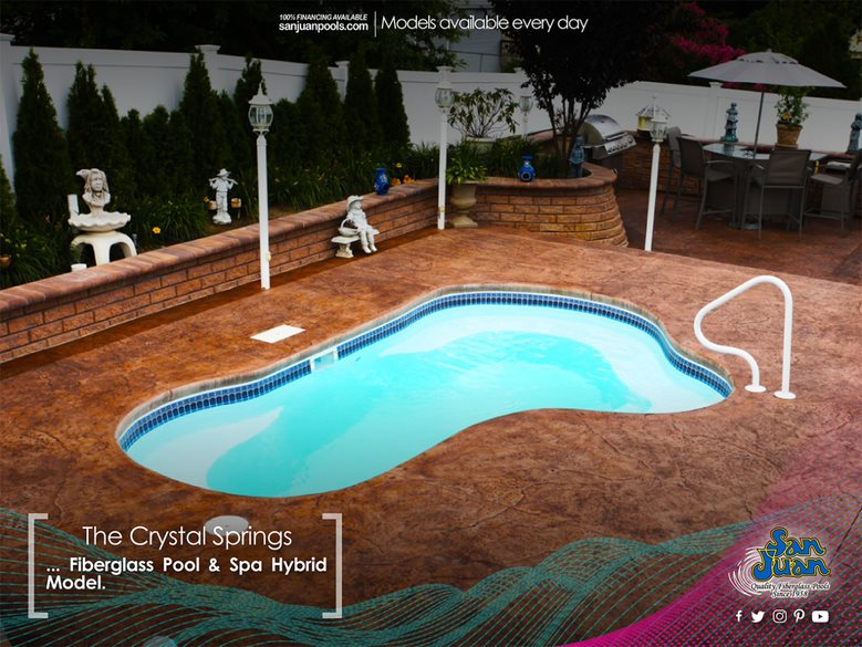 Wichita Pools - San Juan Fiberglass Pools - Crystal Springs2