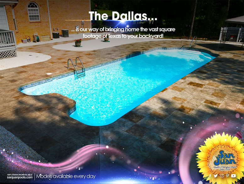 Wichita Pools - San Juan Fiberglass Pools - Dallas