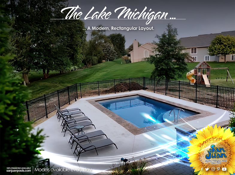 Wichita Pools - San Juan Fiberglass Pools - Lake Michigan2