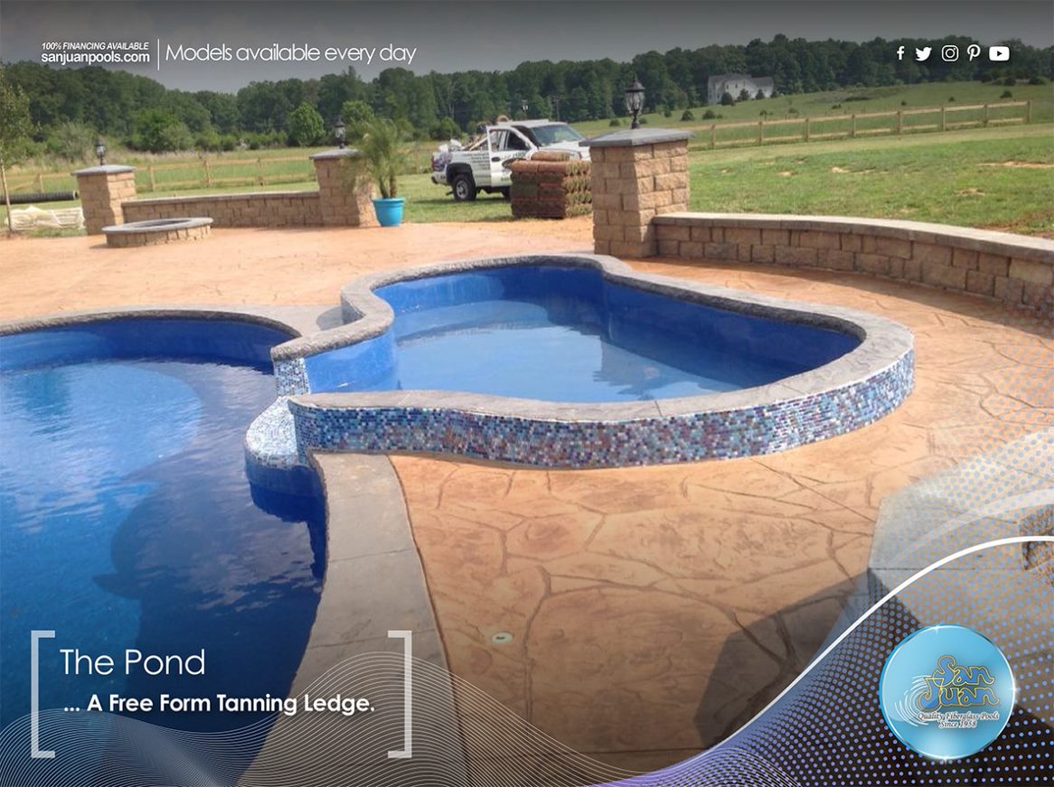 Wichita Pools - San Juan Fiberglass Pools - Pond 2