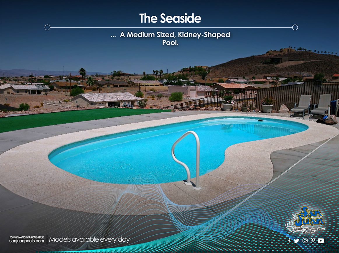 Wichita Pools - San Juan Fiberglass Pools - Seaside