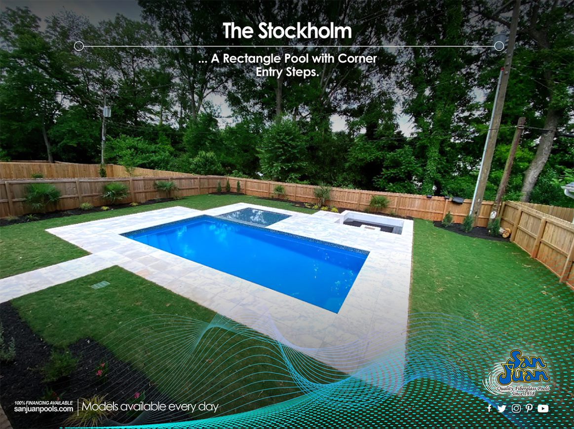 Wichita Pools - San Juan Fiberglass Pools - Stockholm 2